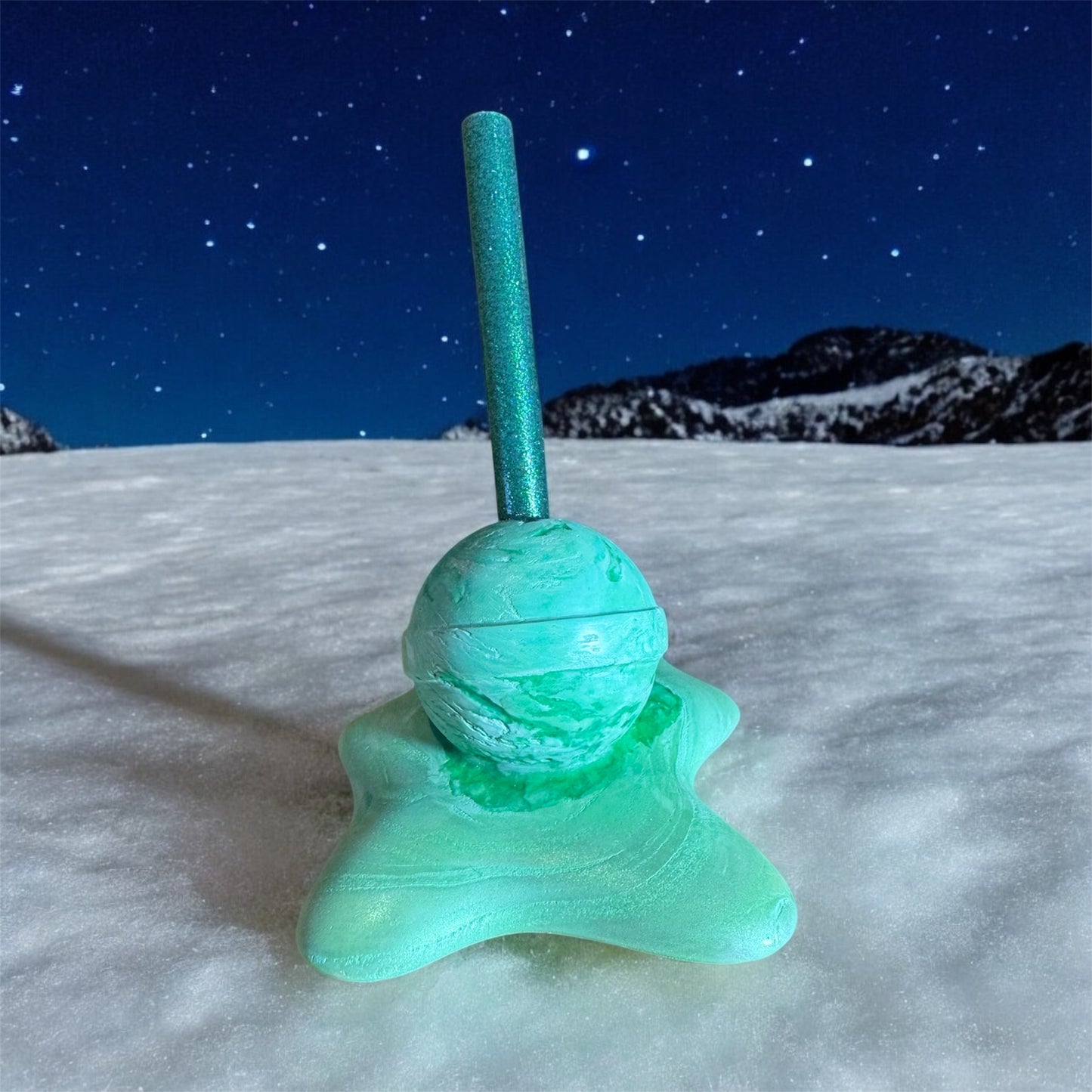 Melting Lollipop Sculpture