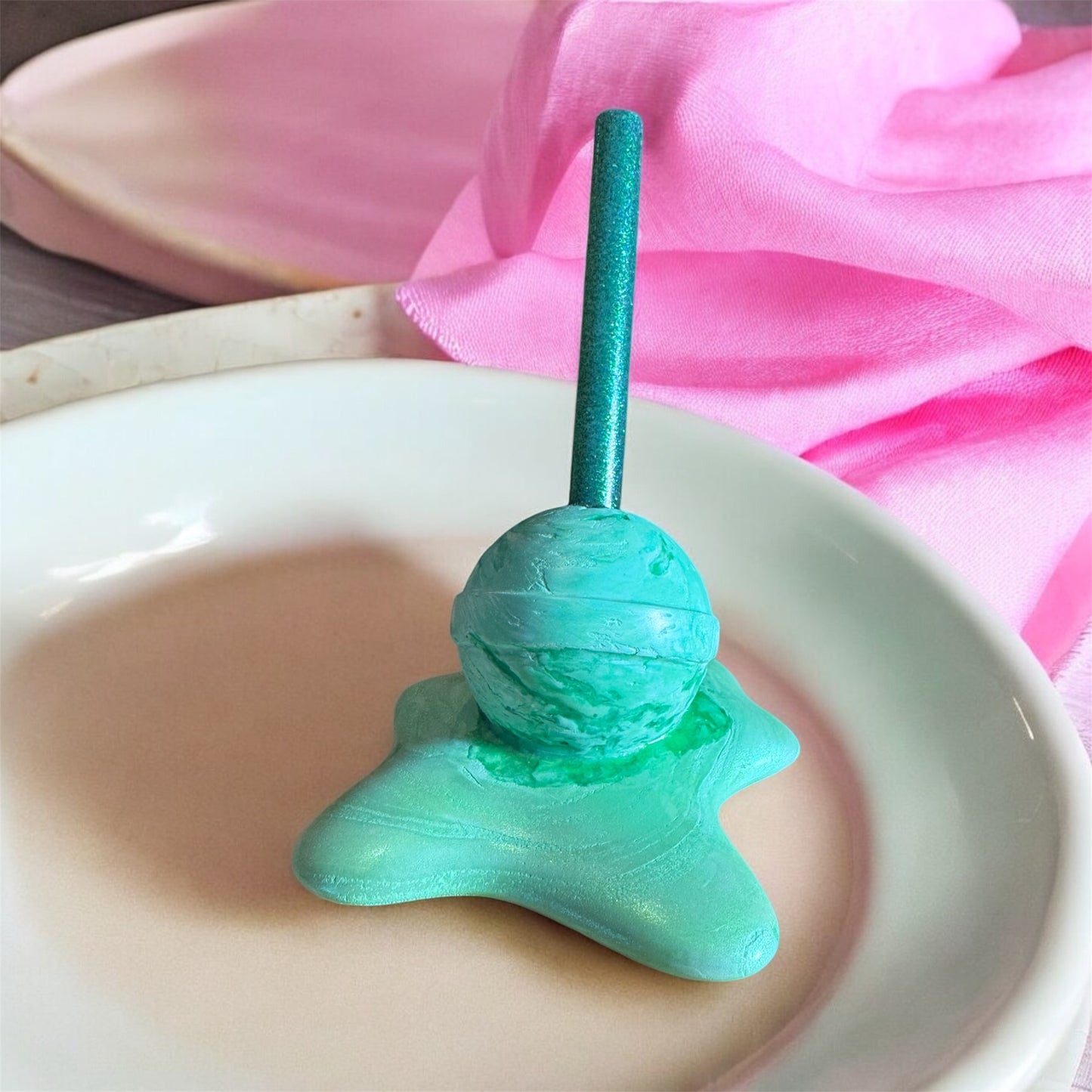 Melting Lollipop Sculpture