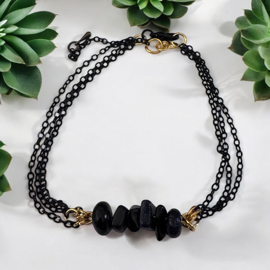 Midnight Stone Bracelet