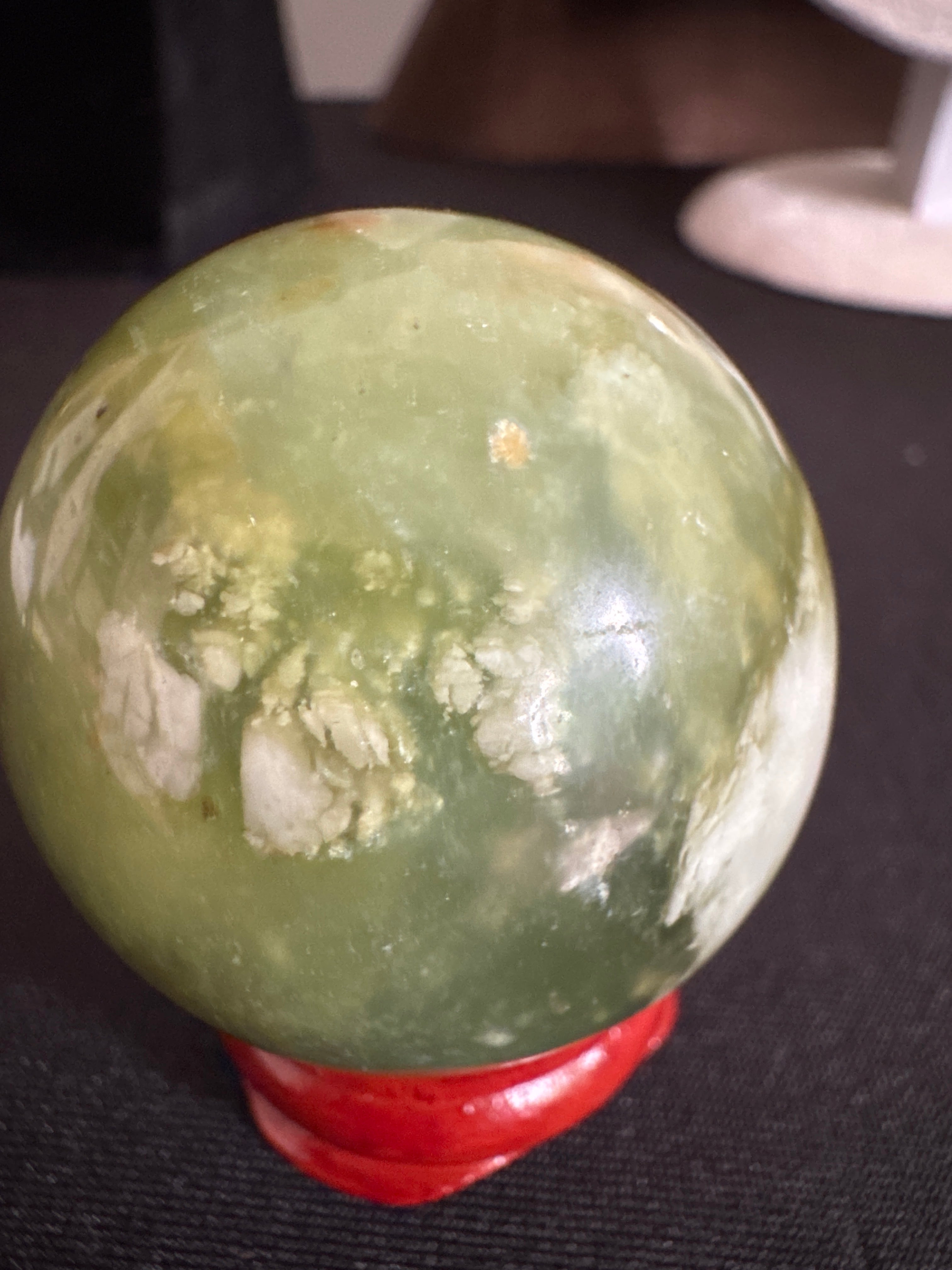 Green Opal Sphere