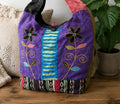 Boho Patchwork Embroidered Large Shoulder Tote Bag