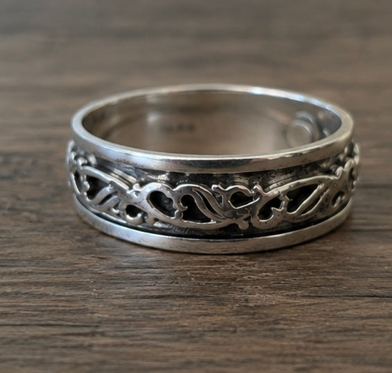Men Spinner Ring