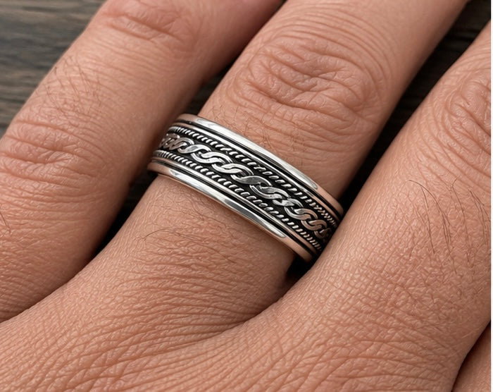 Men’s Bali Spinner Ring