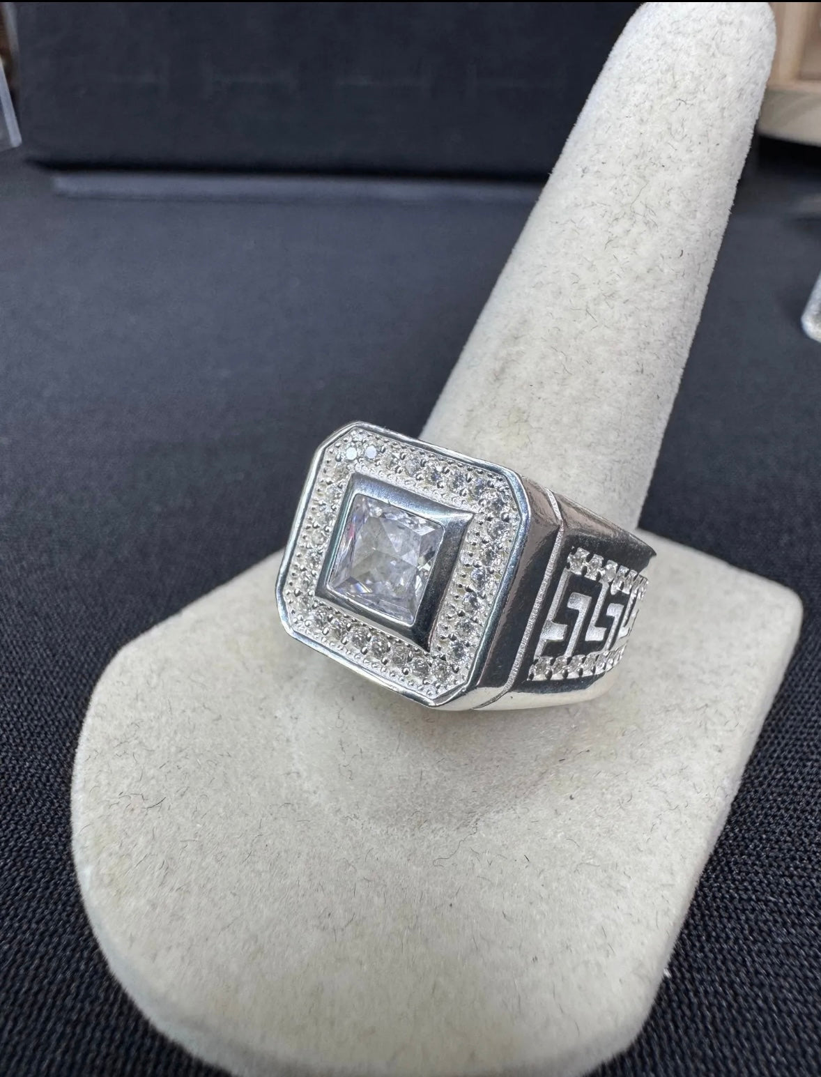 Men’s Aztec CZ .925 Ring (Special Price)