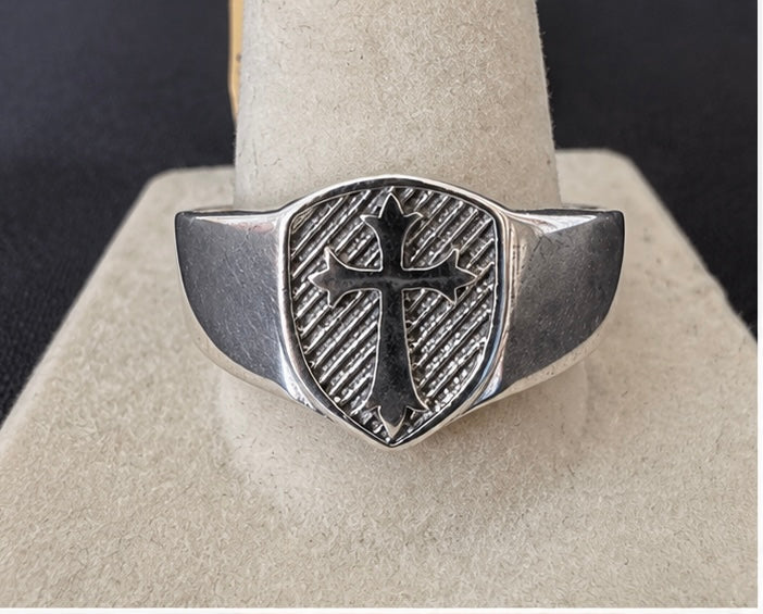 Men’s Medieval Cross Ring