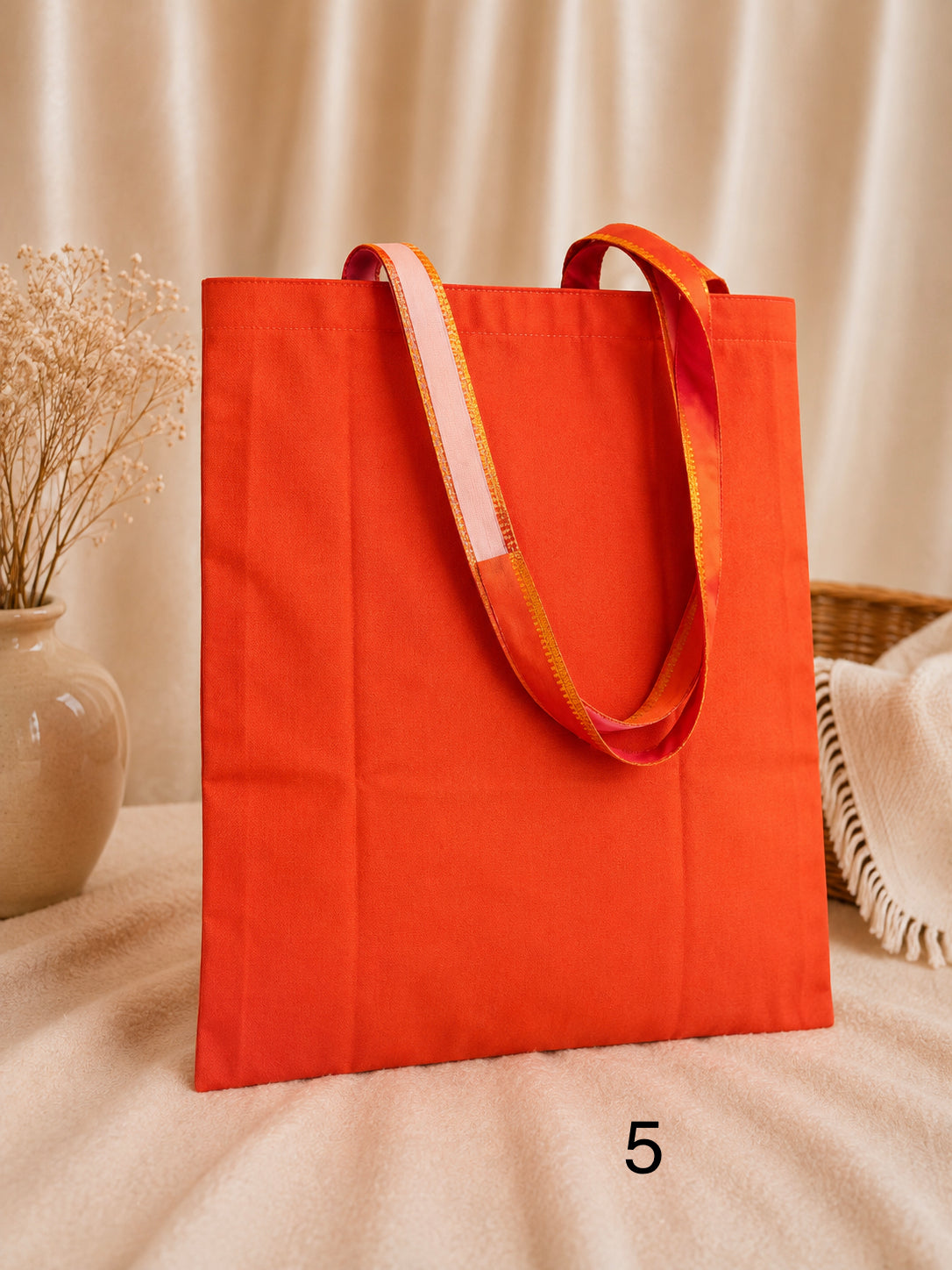 One-of-a-Kind Upcycled Sari Tote Bag/Handcrafted & Sustainable