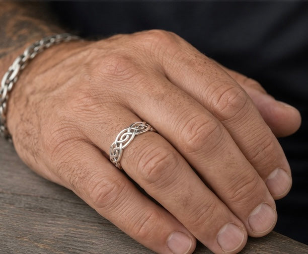 Sterling Silver Celtic Knot Ring