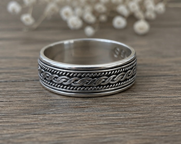 Men’s Bali Spinner Ring