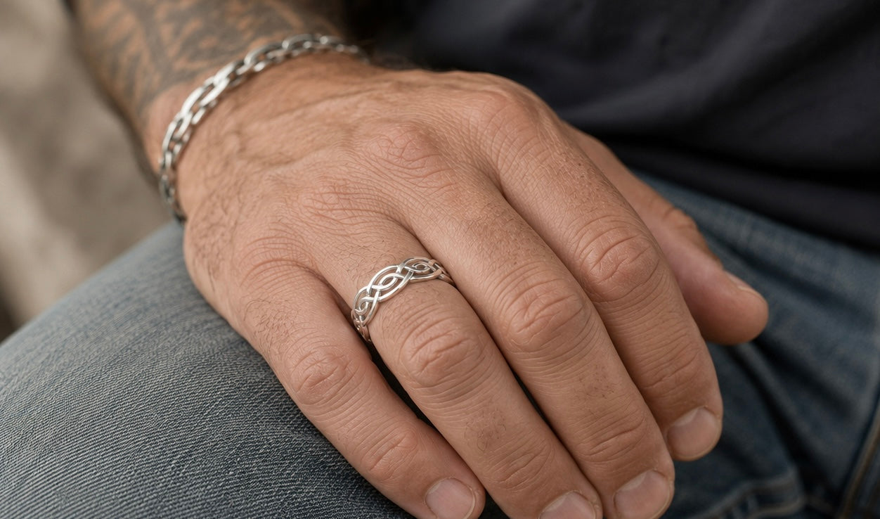 Sterling Silver Celtic Knot Ring