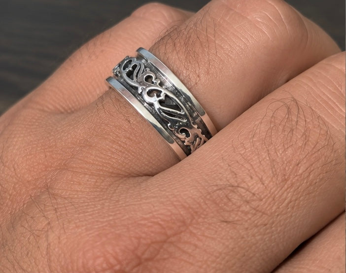 Men Spinner Ring