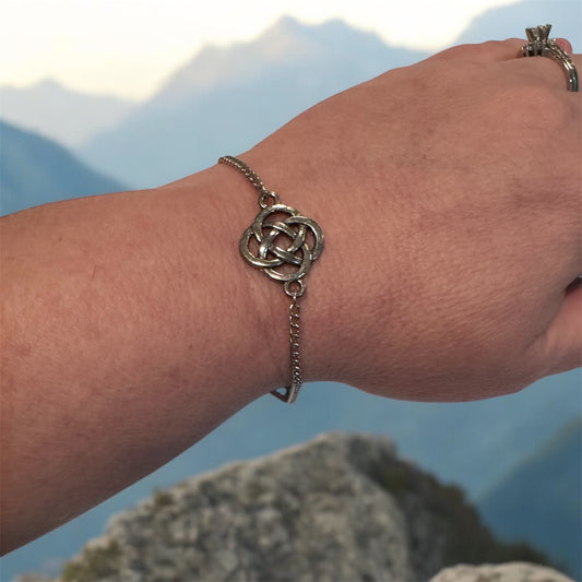 Celtic Knot Jewelry Set – Necklace, Bracelet & Anklet