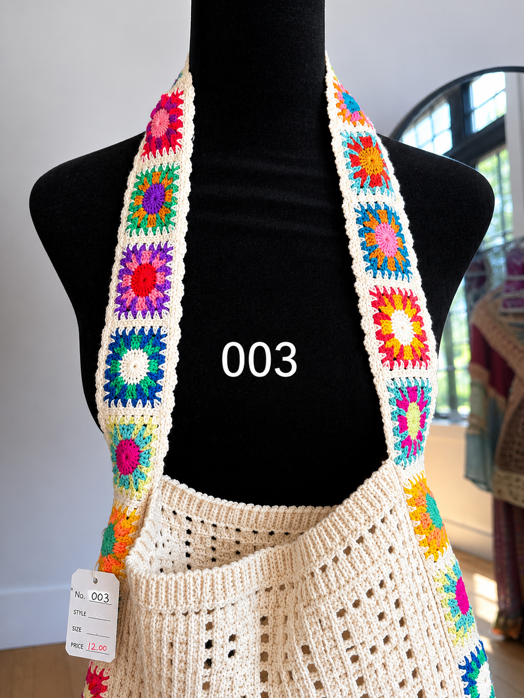Crocheted bag