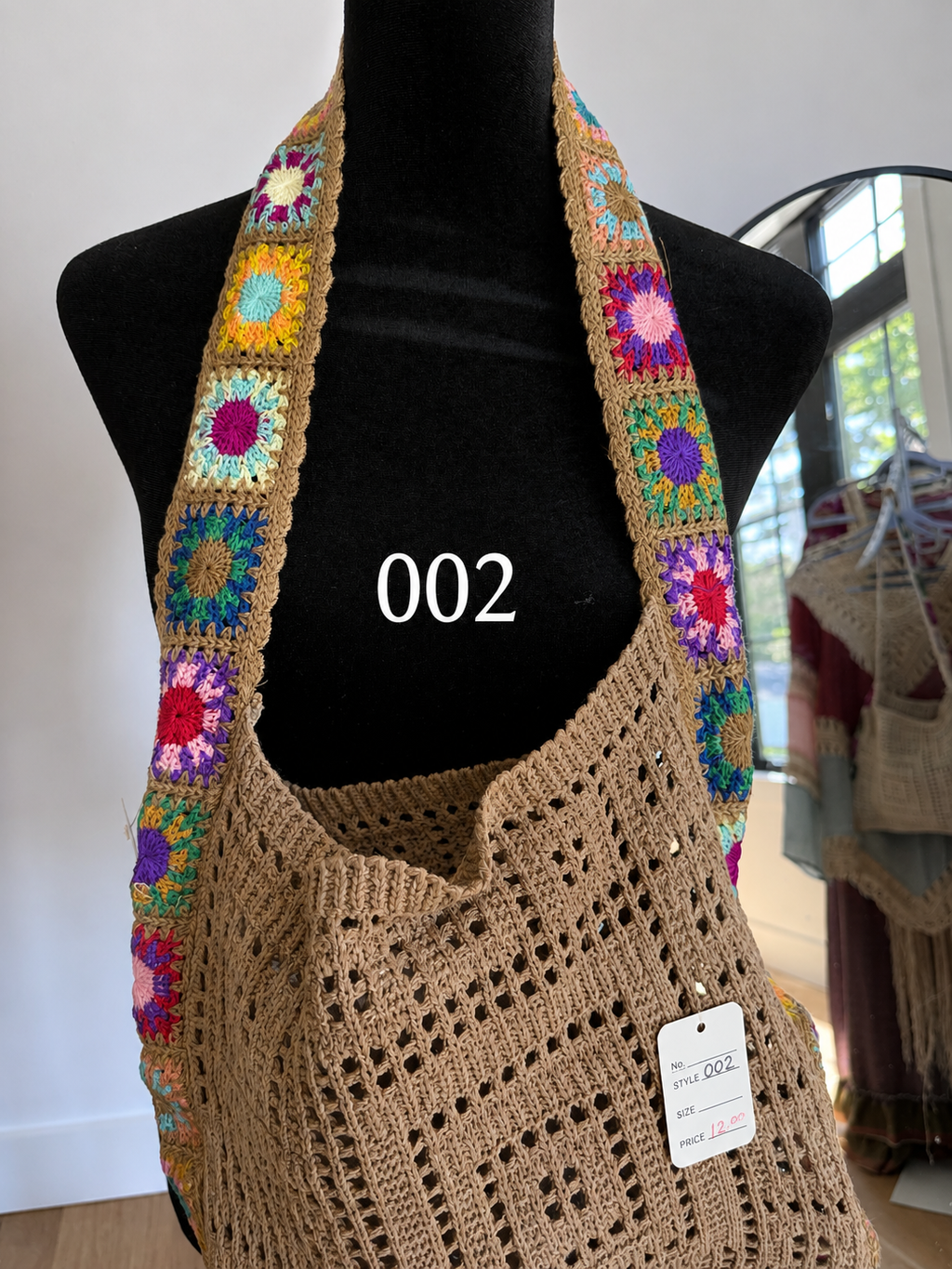 Crocheted bag