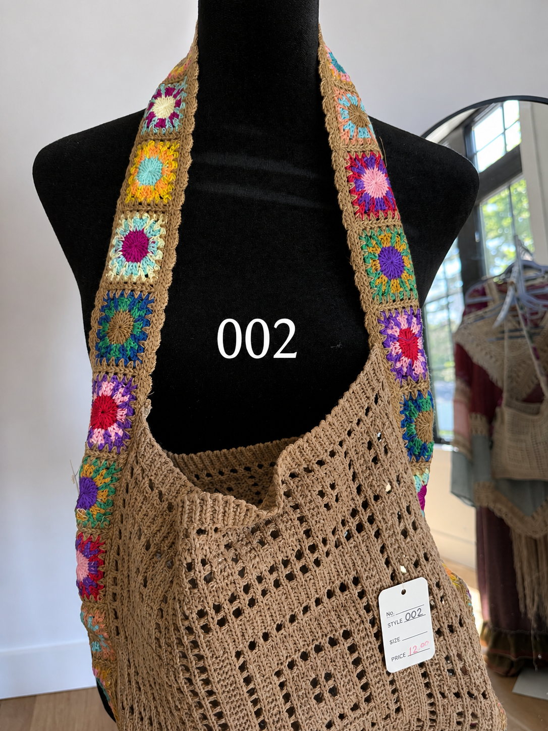 Crocheted bag