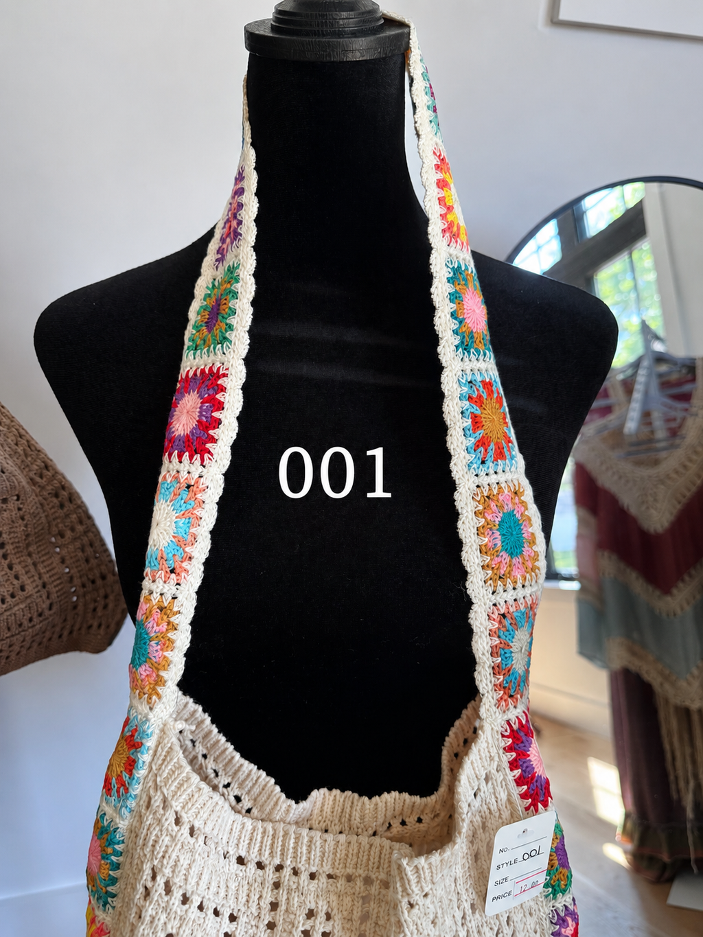 Crocheted bag