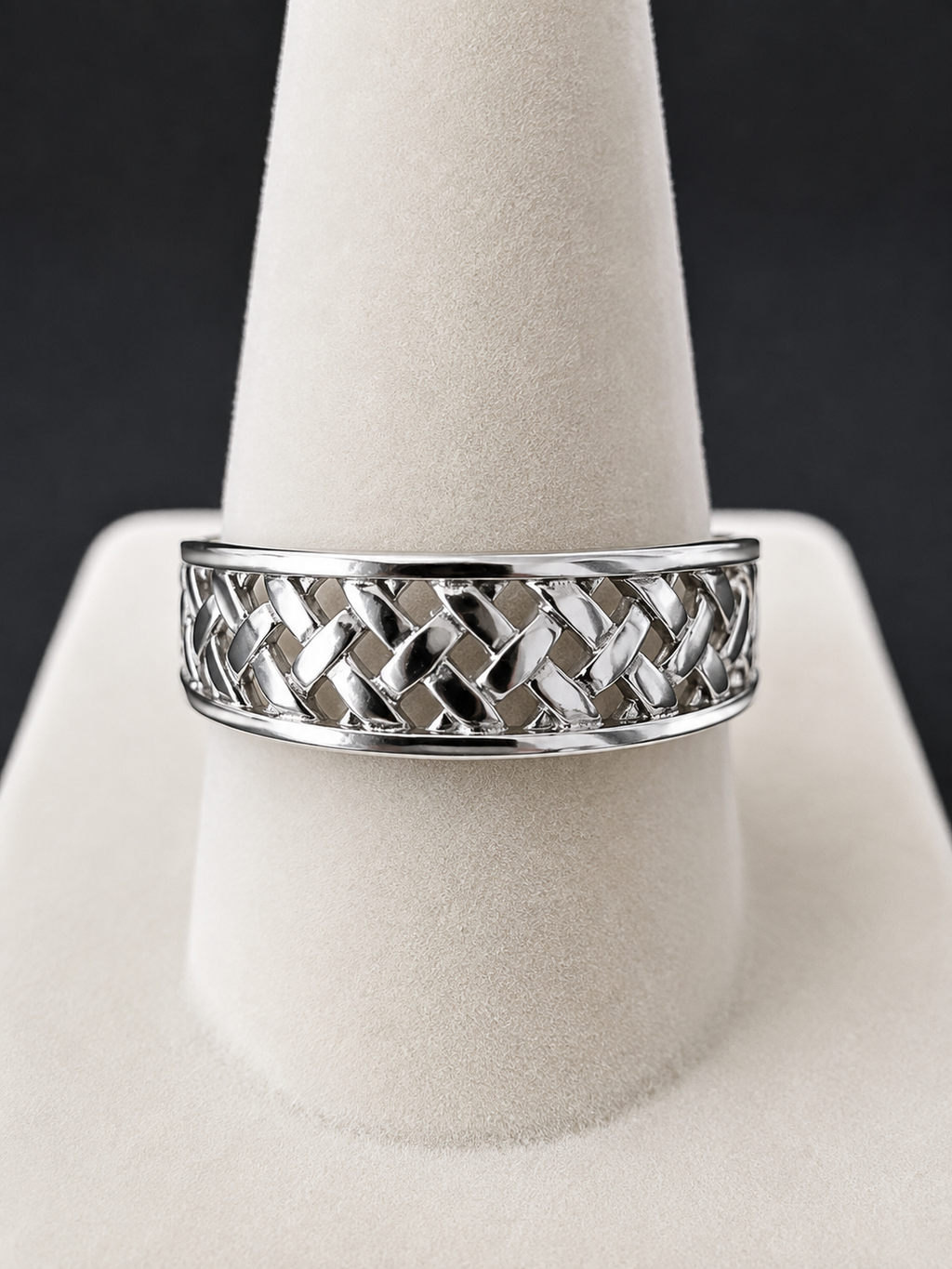 Sterling Silver Weave Ring