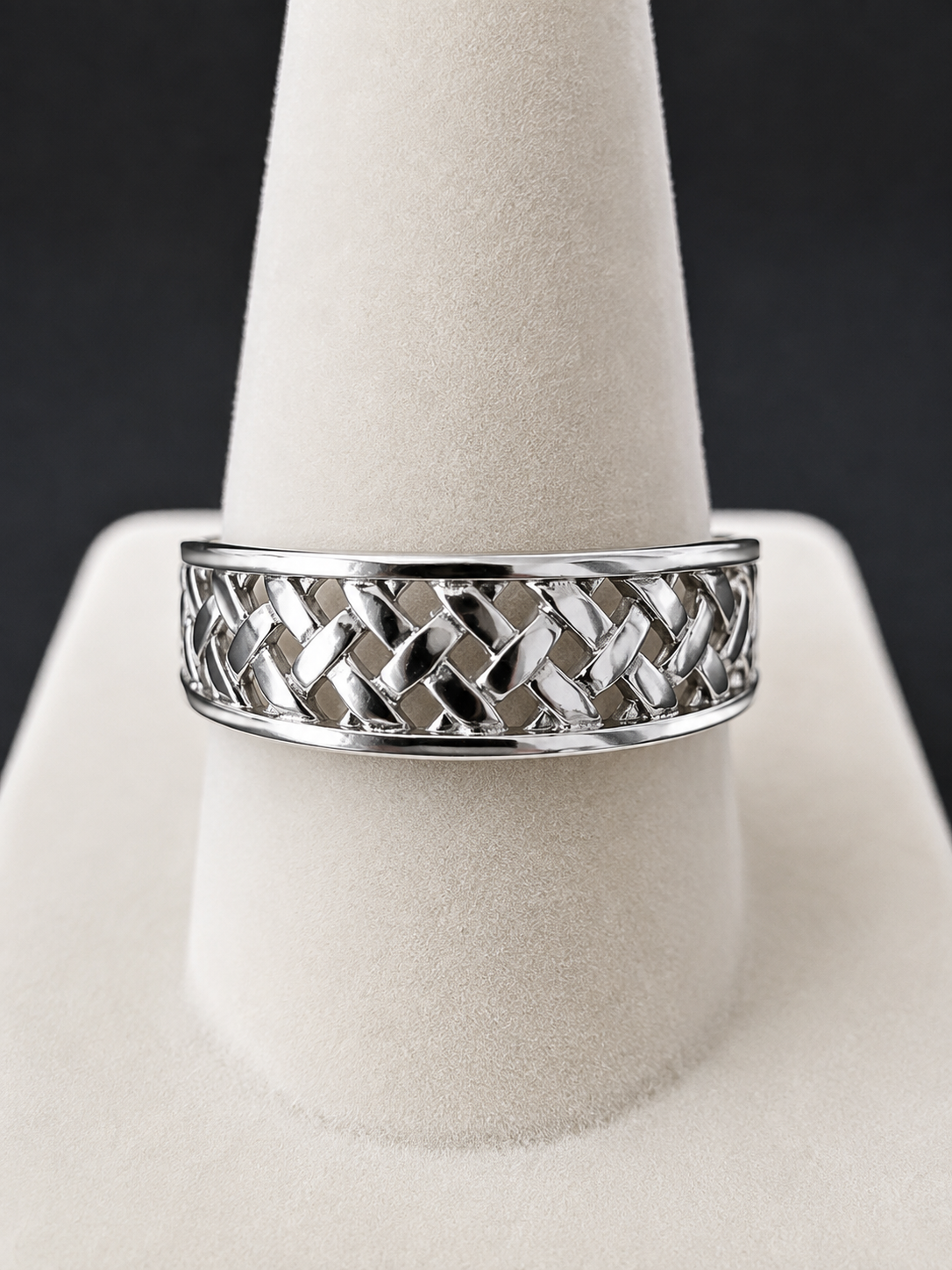 Sterling Silver Weave Ring