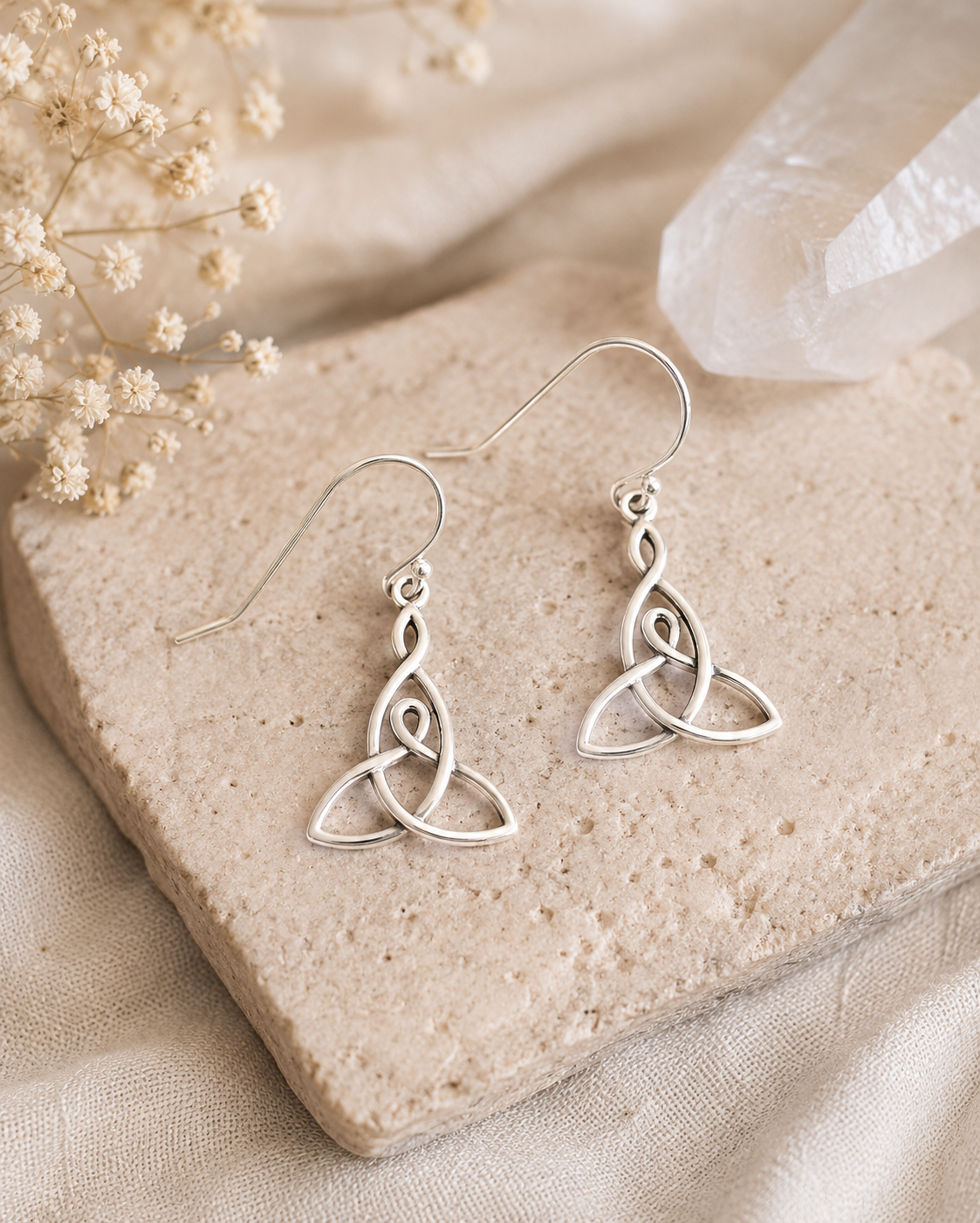 Sterling Silver Celtic Knot Earrings