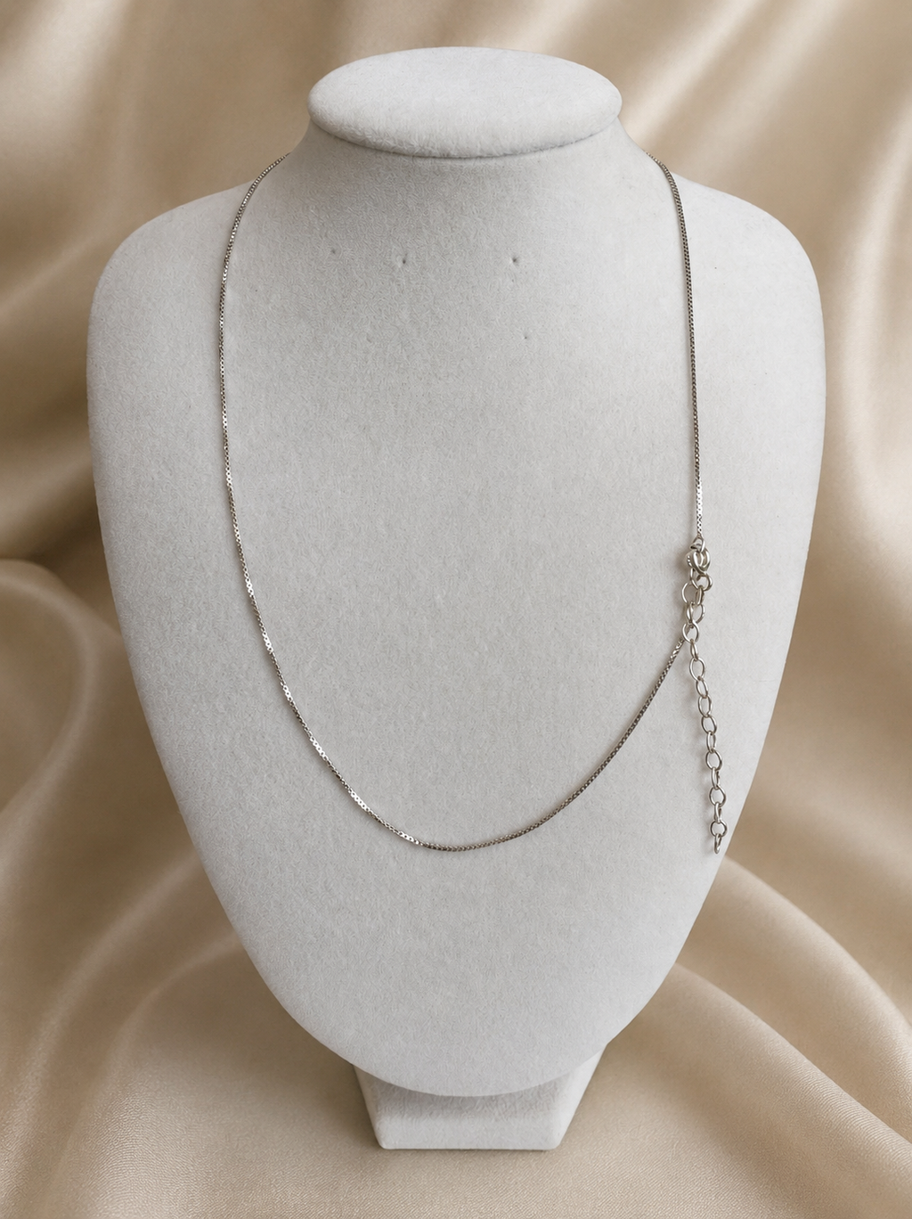 Sterling silver box chain