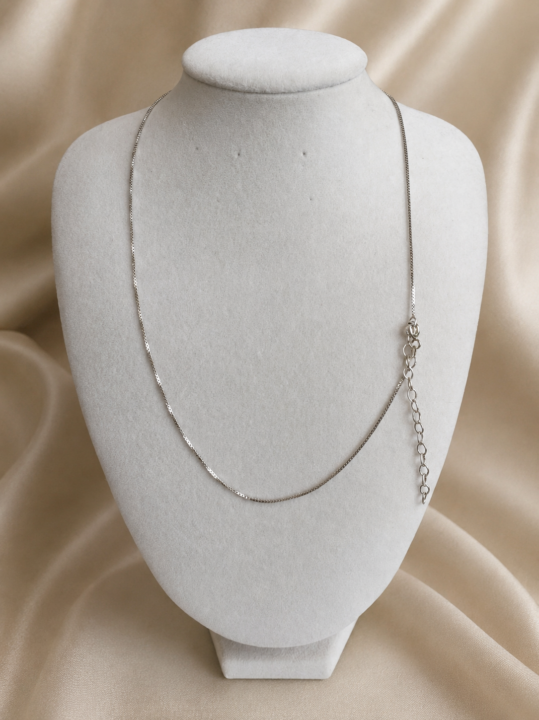 Sterling silver box chain