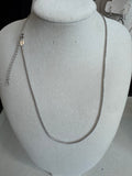 Sterling silver popcorn chain