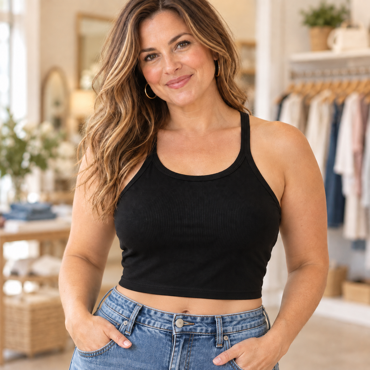 Black Tank Top